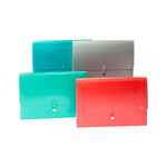 Sobre Pvc Fw Extensible A4 5 Bolsillos 999591 Metalizado